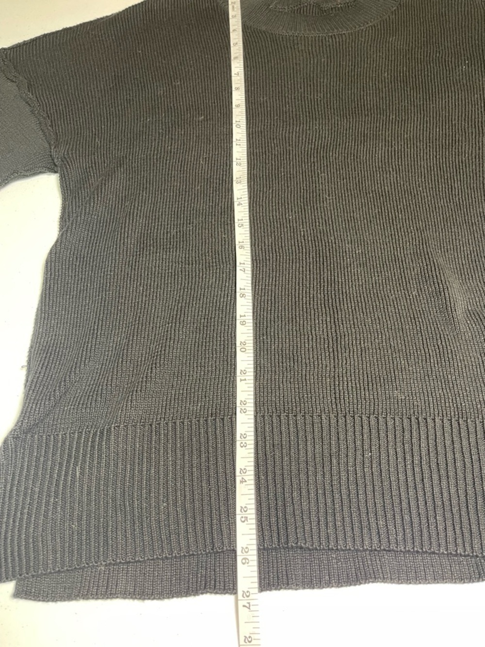 Classic Black Crewneck Sweater - Picture 9 of 10